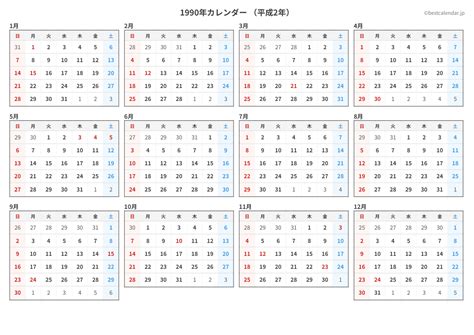 1990年7月9日|1990年（平成2年）カレンダー (祝日・六曜・月齢)｜便利コ